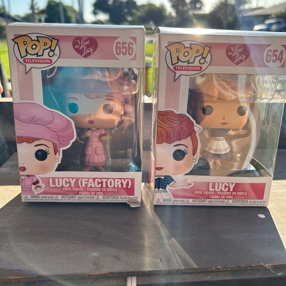 I love Lucy pops.